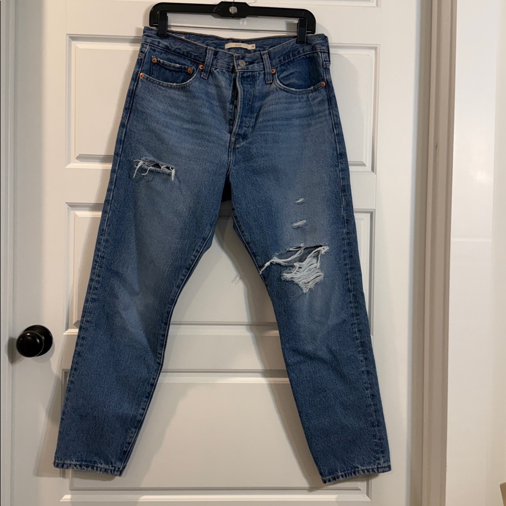 Levi's Wedgie Straight High Waisted Jeans Size 30